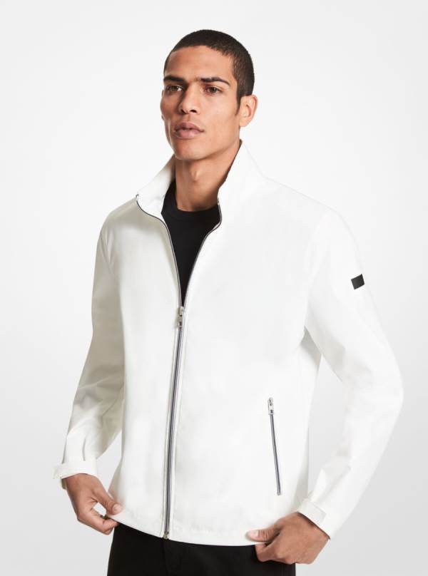 Panske Bundy Michael Kors Woven Golf Biele - Oblecenie Michael Kors Sleva | POZWK-6489